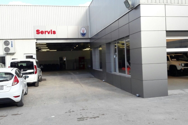 ANTALYA MASERATİ SHOWROOM - SERVİS İNŞAATI ve JEEP SHOWROOM YENİLEME İŞİ