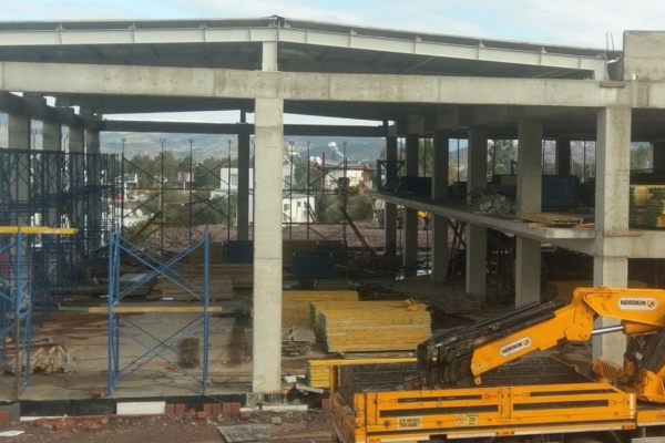 BODRUM FIAT ANA BAYİ İNŞAATI